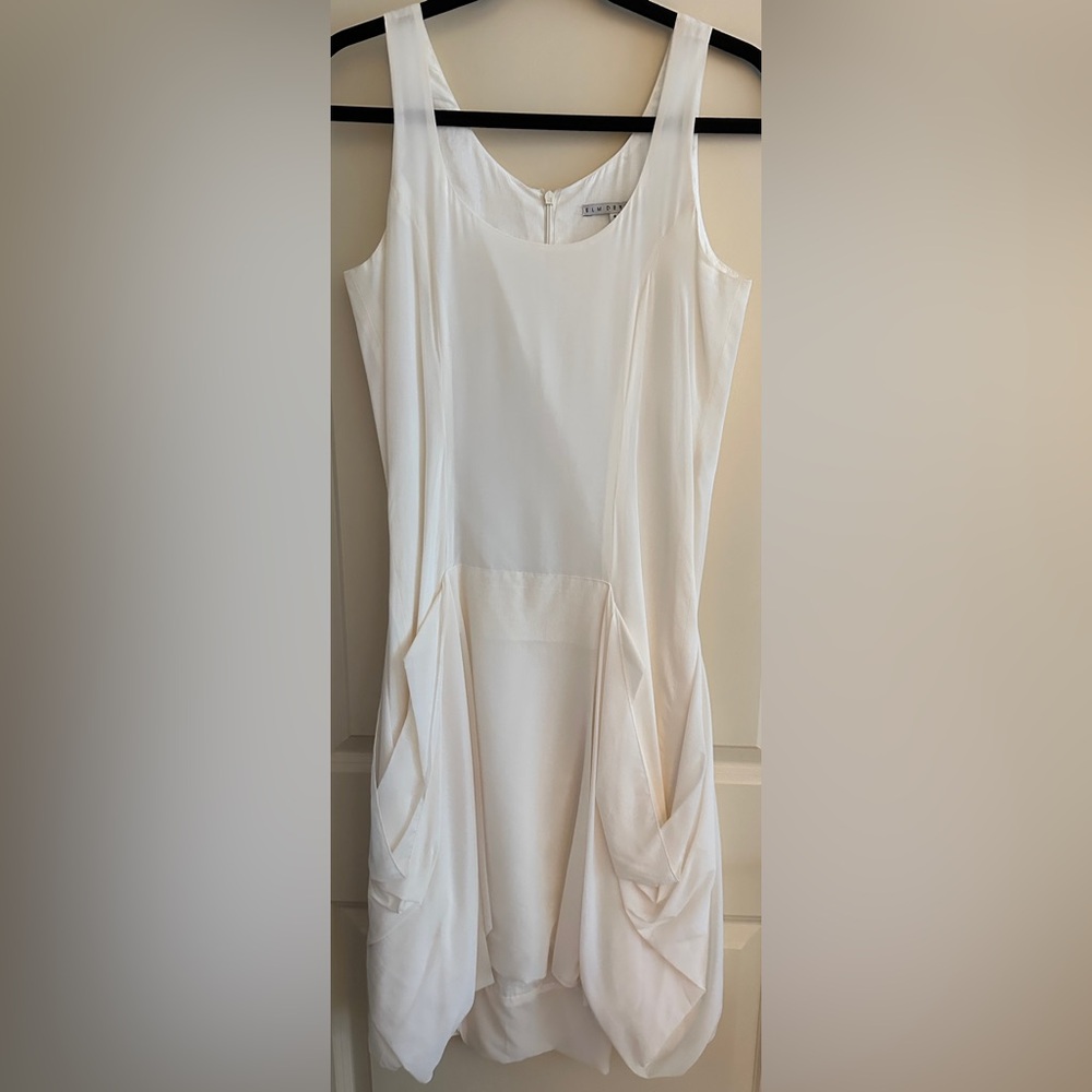 Elm Design Ivory Bubble Light Dress Women's Sz 1